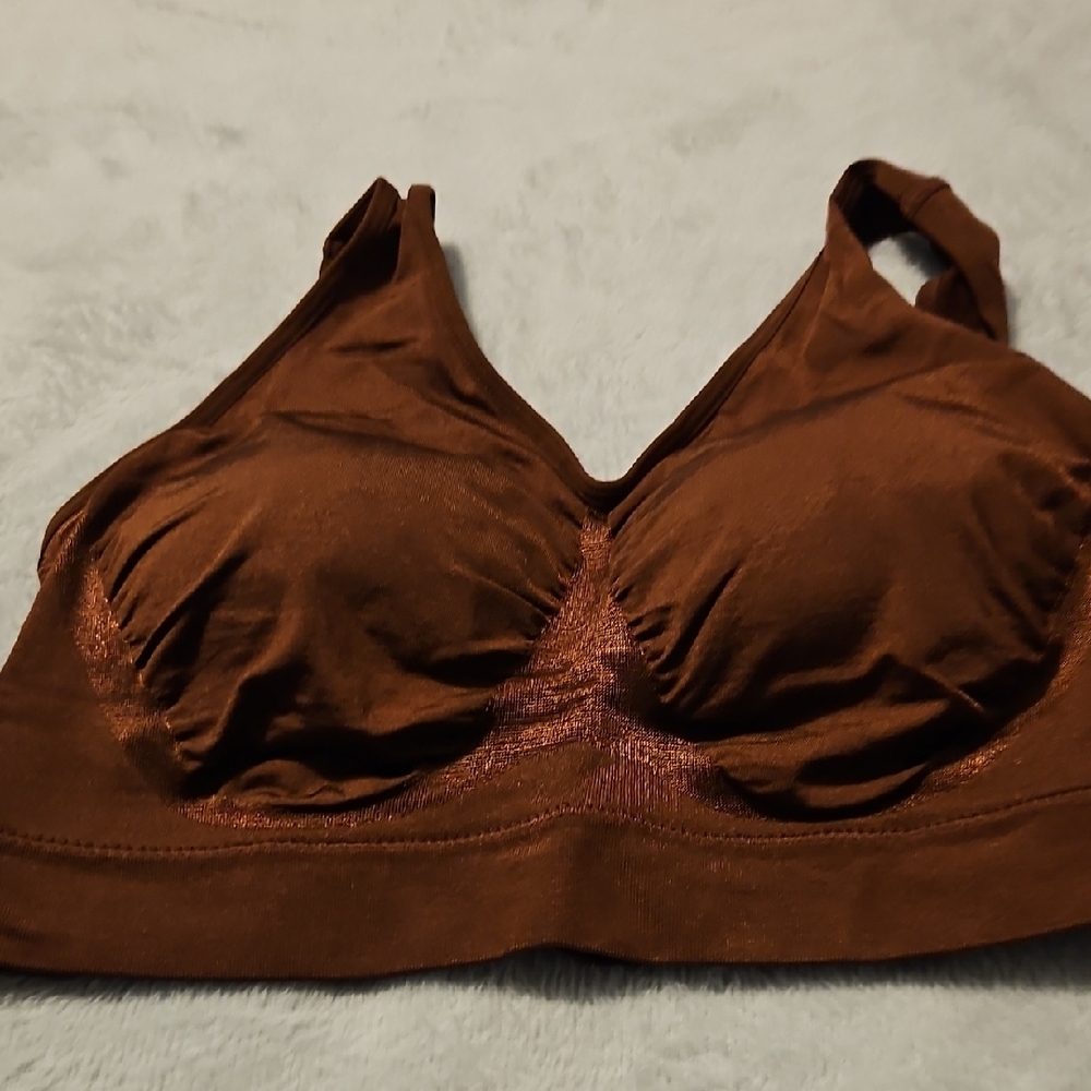 Shapermint Brown Comfort Bra